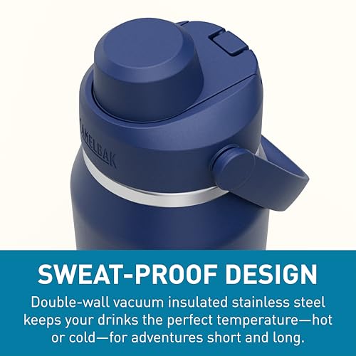 CamelBak Thrive Chug Insulated Stainless Steel Water Bottle Sky Blue, 32oz