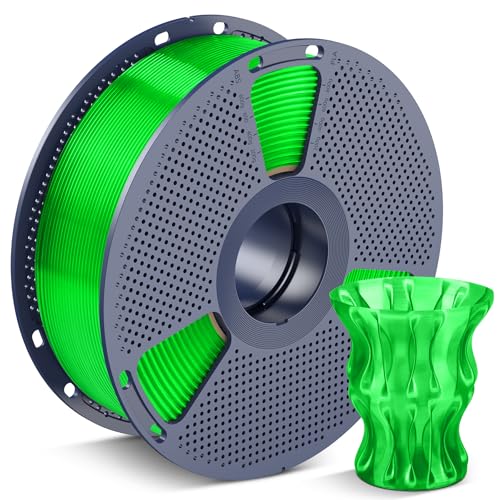 SUNLU 4kg PLA 3D Printer Filament Bundle, Neatly Wound PLA Filament 1.75mm ±0.02mm, Individually Vacuum Packed, 4kg in Total, 1kg per Spool, 4 Pack, 4000g, 4Black