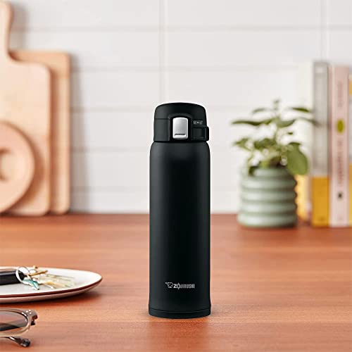 Zojirushi SM-SA60BA Stainless Steel Vacuum Insulated Mug, 1 Count (Pack of 1), Black, 20 oz.