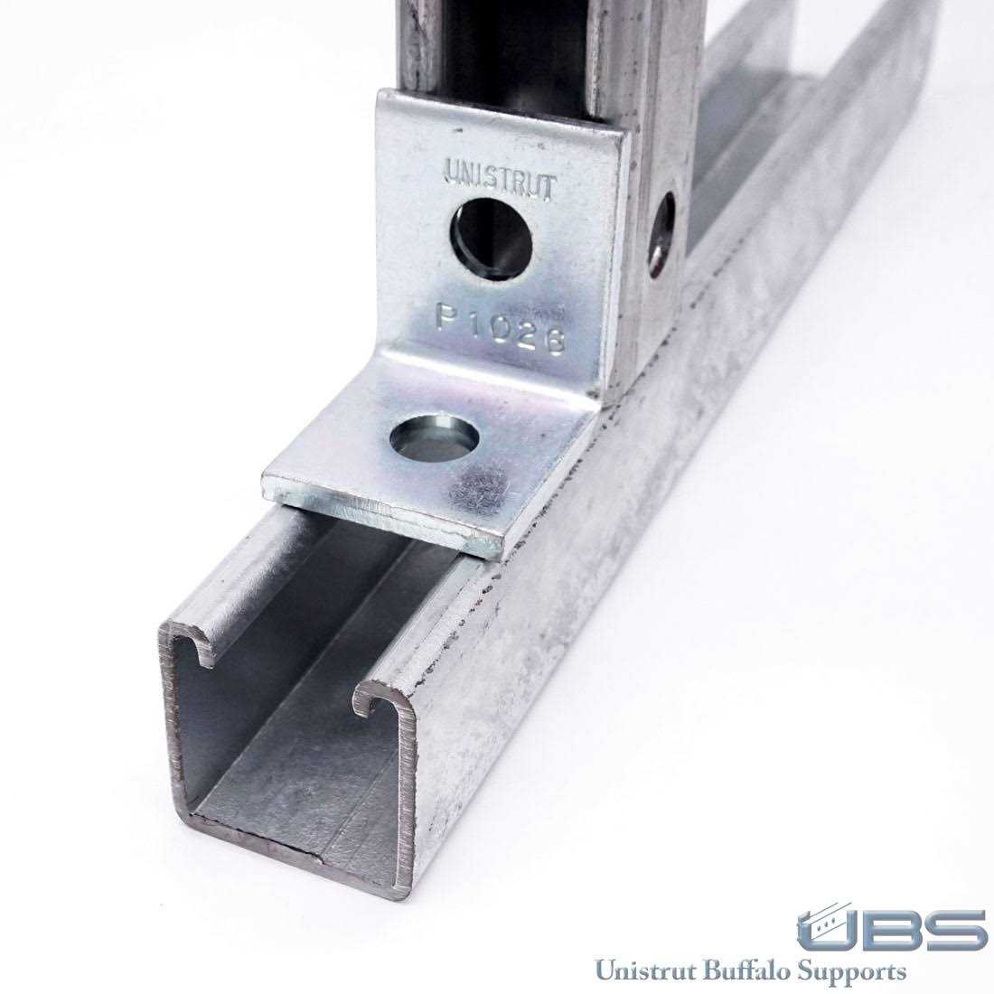 Unistrut P1026 HG Hot Dip Galvanized Steel 90 Degrees Channel Angle P1026-HG - Shop Hardware Tools Online Store