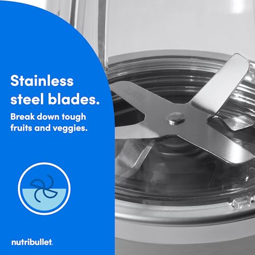NutriBullet NB9-1301B Pro 13 Pcs Cobalt Blue, 900W Food Blender