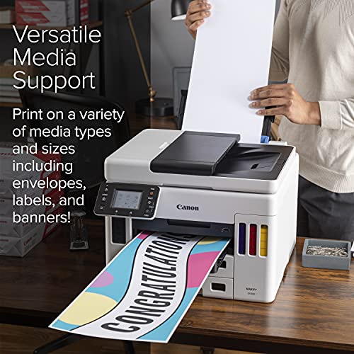 Canon Megatank GX7120 Wireless All-in-One Printer, Print, Copy, Scan and Fax with 2.7