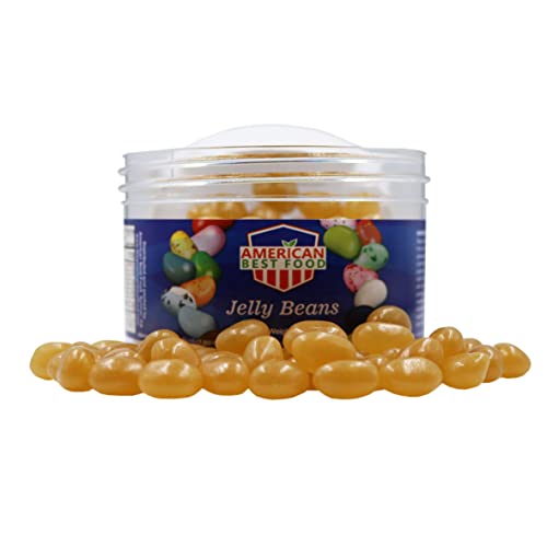 American Best Food All Flavor Jelly Beans In Jar 8 oz (Black Licorice)