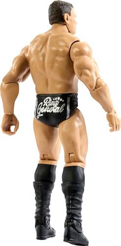 Mattel WWE Action Figure, Series #145 Gunther 6-inch Collectible with 10 Articulation Points & Life-Like Look