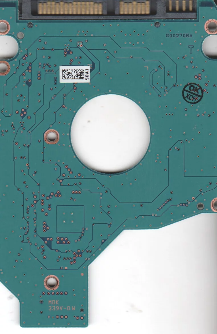 MK2565GSXV, HDD2J14 B UY01 S, G002706A, Toshiba 250GB SATA 2.5 PCB