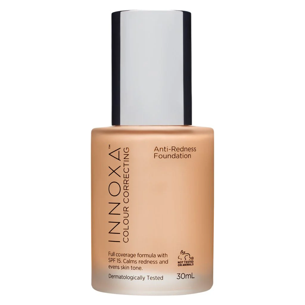 Innoxa Anti-Redness Foundation 30ml - Sand