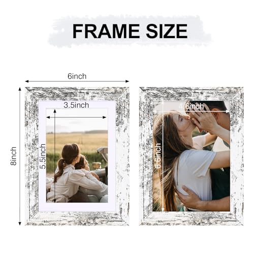 5x7 Picture Frames for Wall Set of 9, Display 4x6 Pictures with Mat or 5x7 without Mat, Collage Frames for Wall or Tabletop, Perfect for Home Décor and Gifts, Black