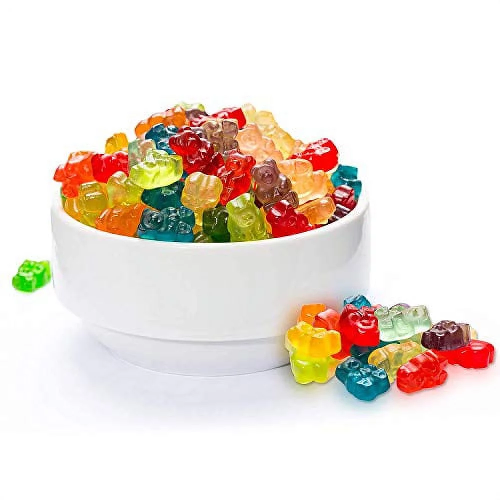 Albanese Worlds Best 12 Flavor Gummi Bears, 5 Pound Bag, 1 Pack