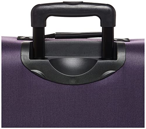 American Tourister Pop Max Softside Luggage with Spinner Wheels, Purple, 3-Piece Set (21/25/29)
