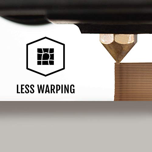 HATCHBOX 1.75mm Black PLA 3D Printer Filament, 1 KG Spool, Dimensional Accuracy +/- 0.03 mm, 3D Printing Filament