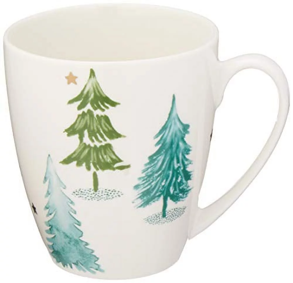 Lenox Balsam Lane 4-Piece Ceramic Mug Set