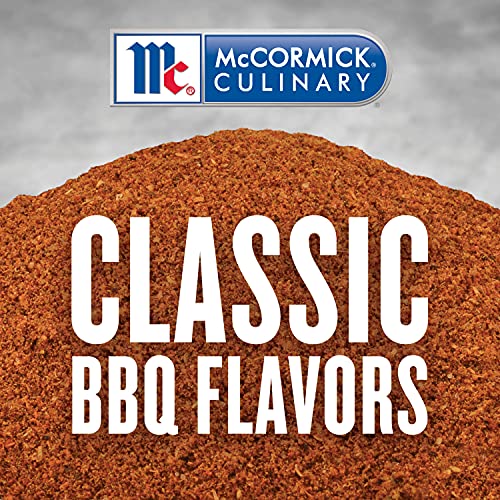 McCormick Culinary Barbecue Spice, 18 oz - One 18 Ounce Container of BBQ Dry Rub Seasoning Blend, Perfect for Ribs, Chicken, Pork and More