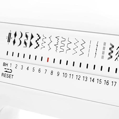 Janome HD3000 Heavy-Duty Sewing Machine with 18 Built-in Stitches + Hard Case