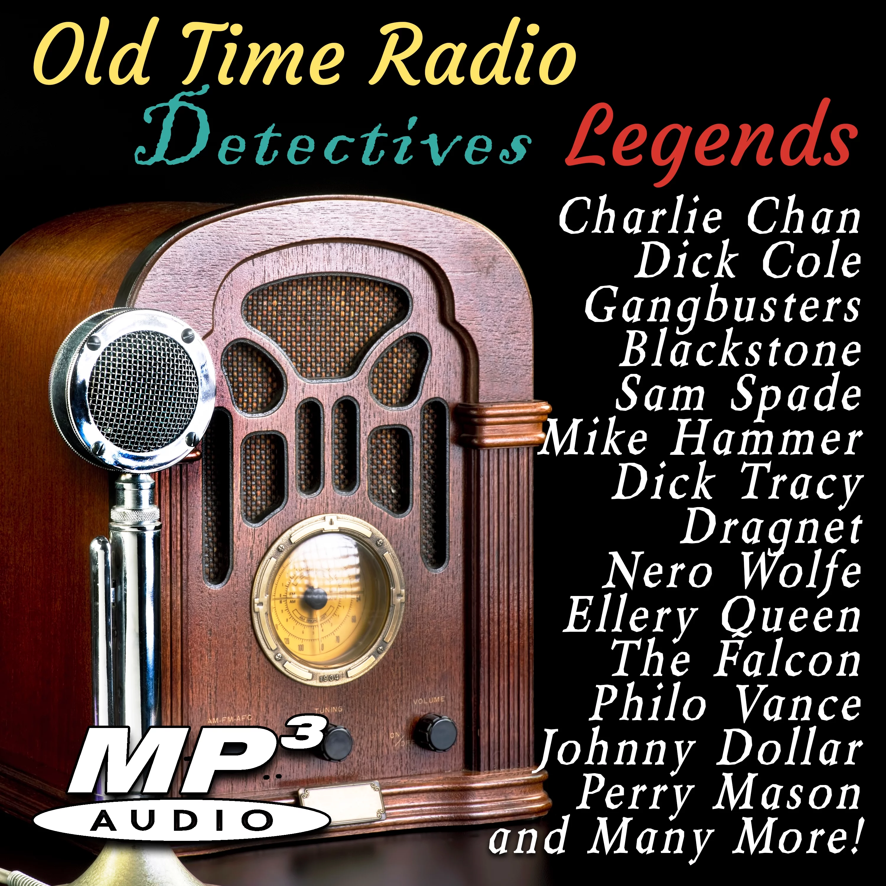 Old Time Radio Detectives Legends on USB Flash Drive _ Over 4,800 Shows