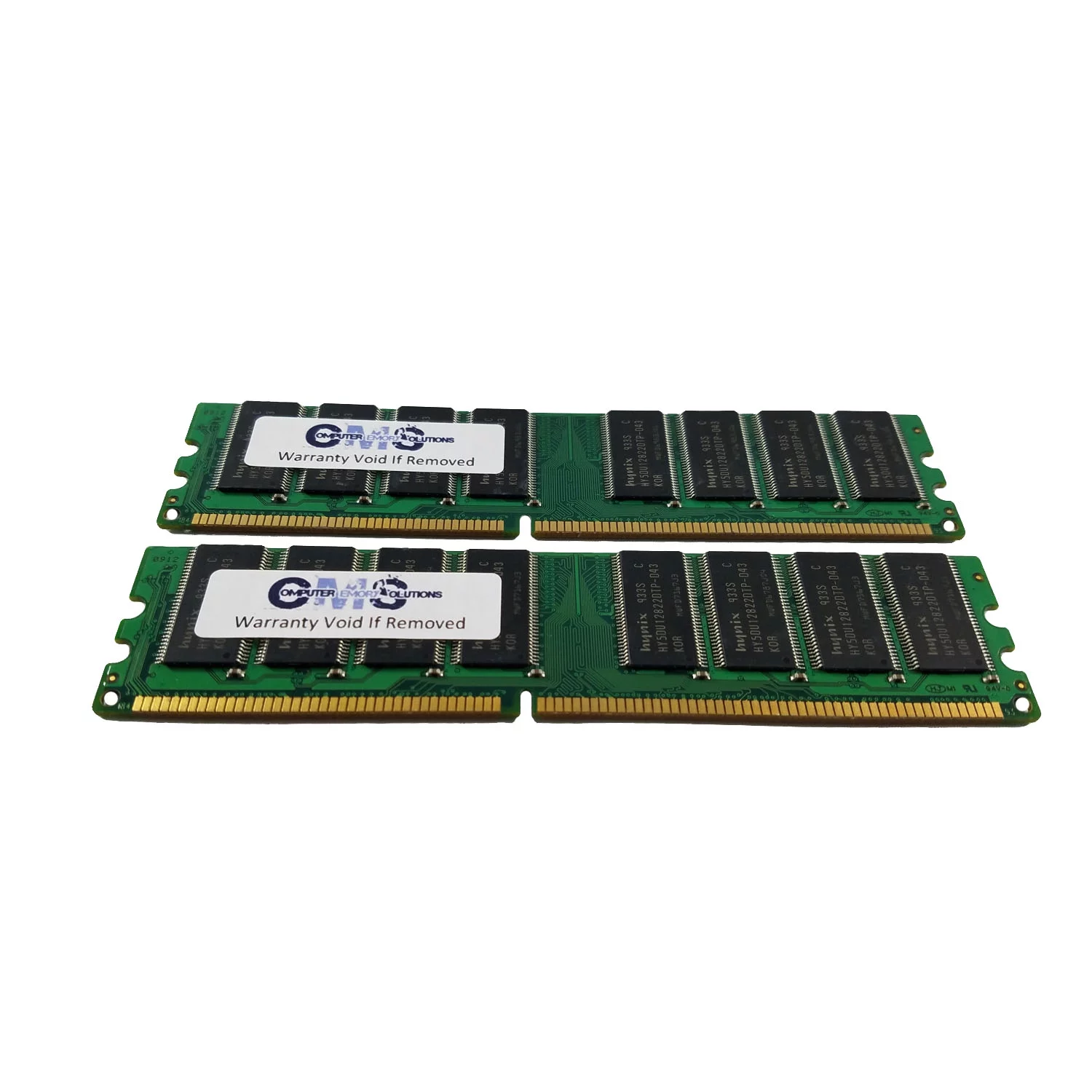 CMS 2GB (2X1GB) DDR1 3200 400MHZ NON ECC DIMM Memory Ram Compatible with Apple Imac G5 Series Ddr-Pc3200 - A113