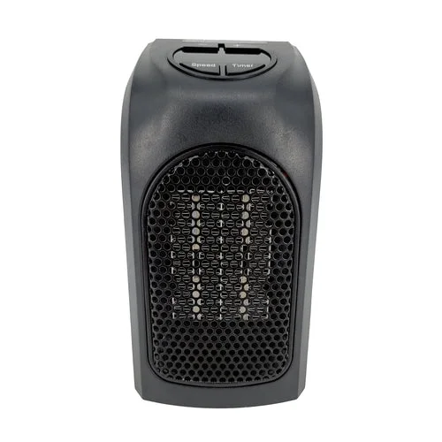 Warm-Living 400W Personal Digital Programmable Plugin Heater With Remote, Black