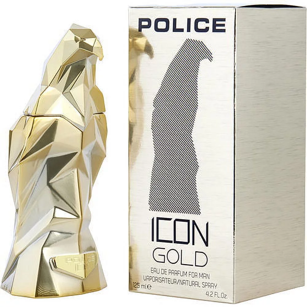 Police Icon Gold by Police Colognes Eau De Parfum Spray 4.2 oz