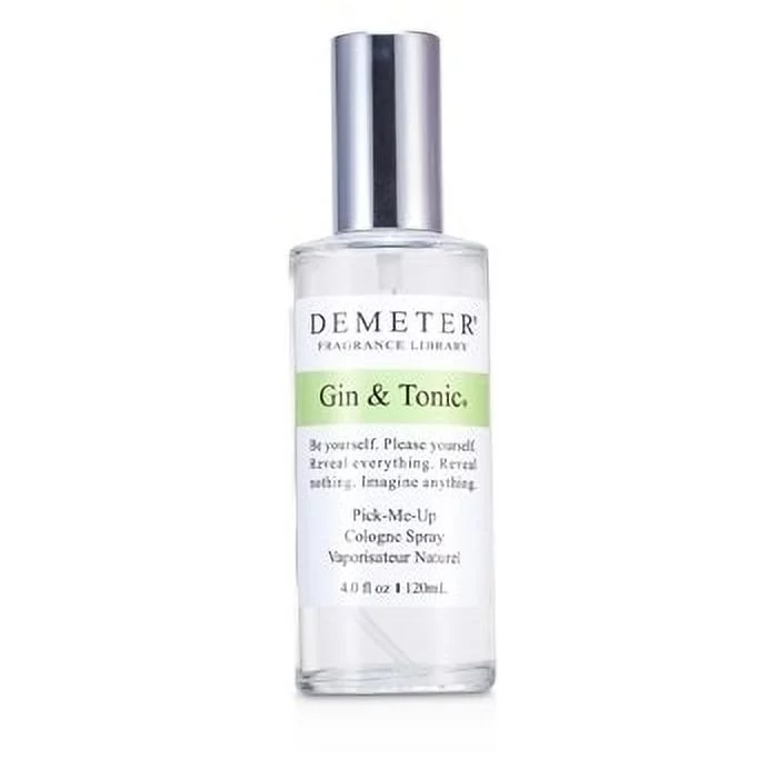 Demeter Gin & Tonic Cologne Spray for Men 4 oz