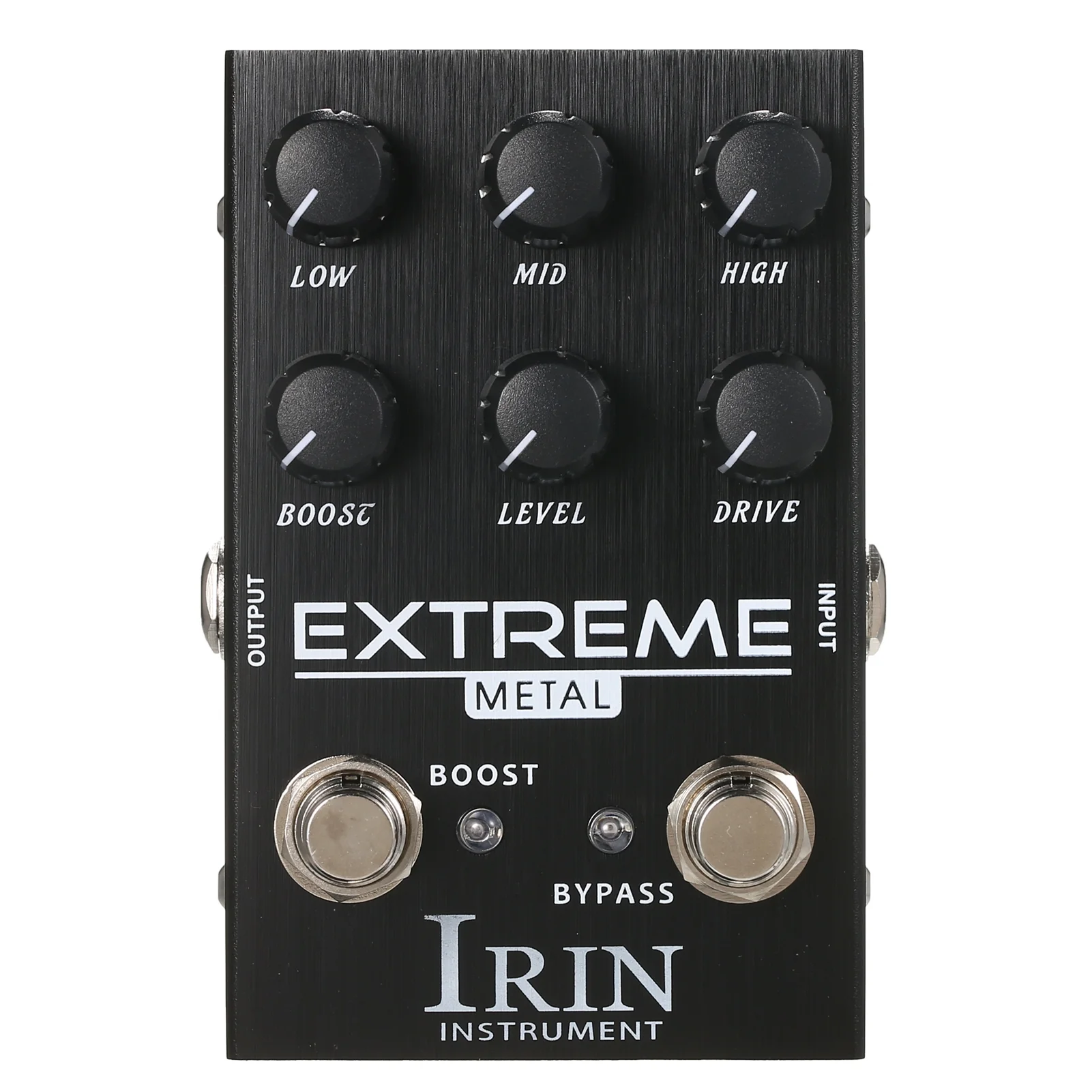 IRIN Distortion Guitar Effect Pedal - Portable Effector with Frequency Boost Control - Perfect for Achieving Extreme Tone on Electric Guitars