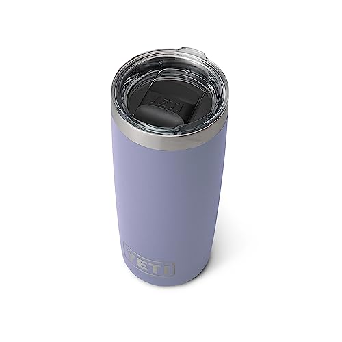 YETI Rambler 10 oz Tumbler, Stainless Steel, Vacuum Insulated with MagSlider Lid, Firefly Yellow