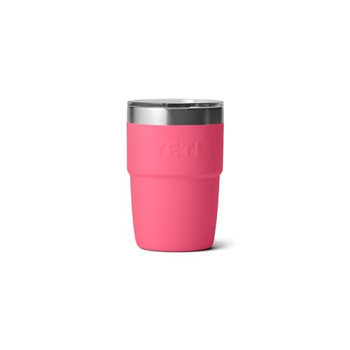 YETI Rambler 8 oz Stackable Cup, Stainless Steel, Vacuum Insulated Espresso Cup with MagSlider Lid