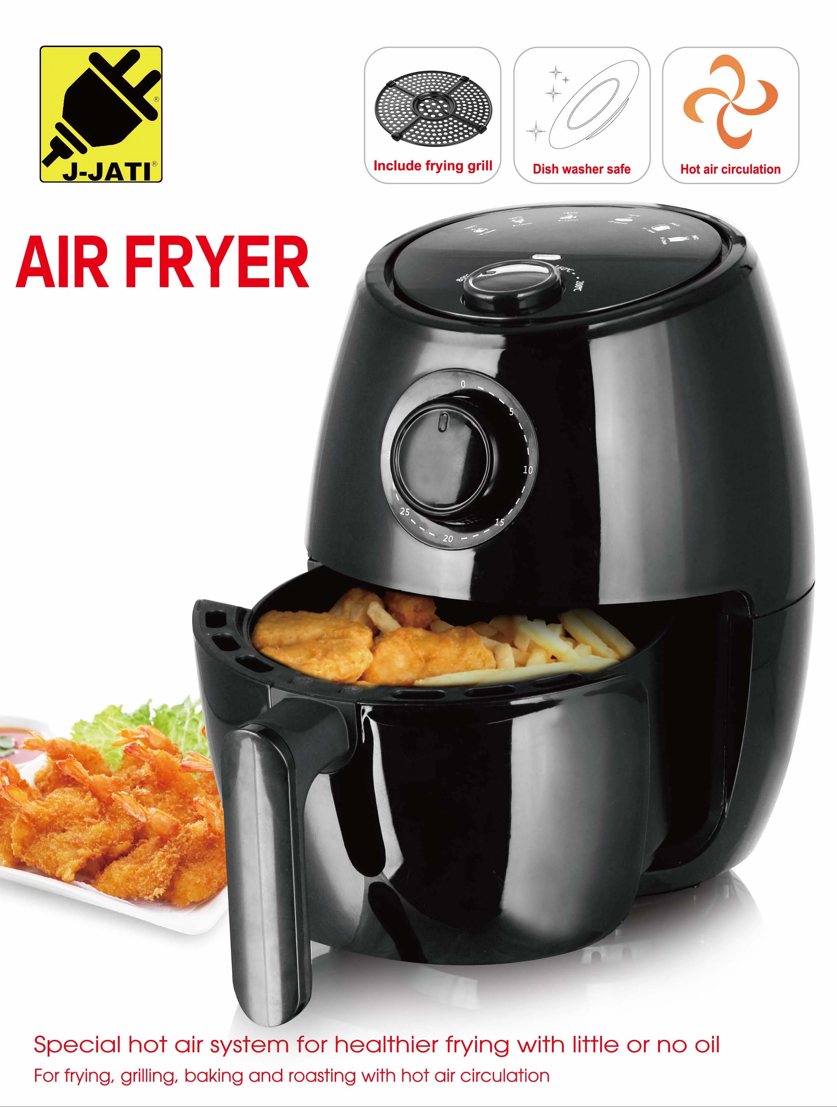 J-Jati AF8061 500 g 2.0 L Hot Healthy Frying Cool-Touch Air Fryer