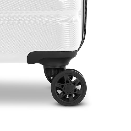 Samsonite Evolve SE Hardside Expandable Luggage with Double Spinner Wheels, Bass Black, Carry-on