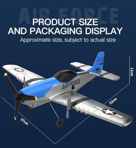 Remote Control Airplane,RC Airlane Ready to Fly,3 Channels RC Plane Built in 6-Axis Gyro,Remote Control Plane for Kids Boys Beginner