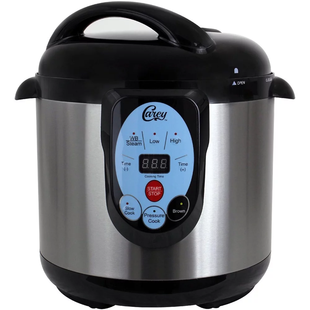 Carey Smart Digital Pressure 9.5-Quart Slow Steam Cooker & Canner