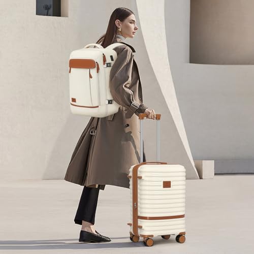 Joyway Expandable Carry on Luggage Sets Airline Approved, Lightweight Hard Shell 20 Inch Carry-on Suitcase with Spinner Wheels