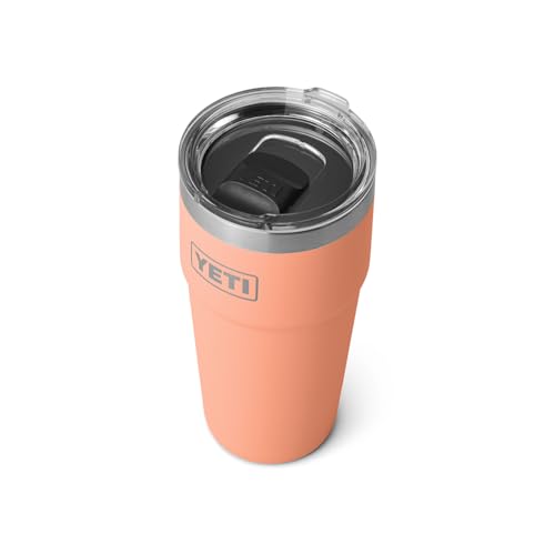 YETI Rambler 20 oz Stackable Tumbler, Stainless Steel, Vacuum Insulated with MagSlider Lid