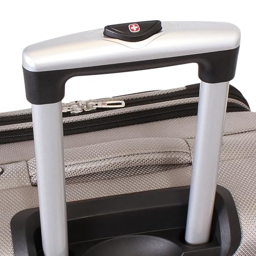 SwissGear Sion Softside Expandable Roller Luggage, Teal, 3 Piece Set (21/25/29)