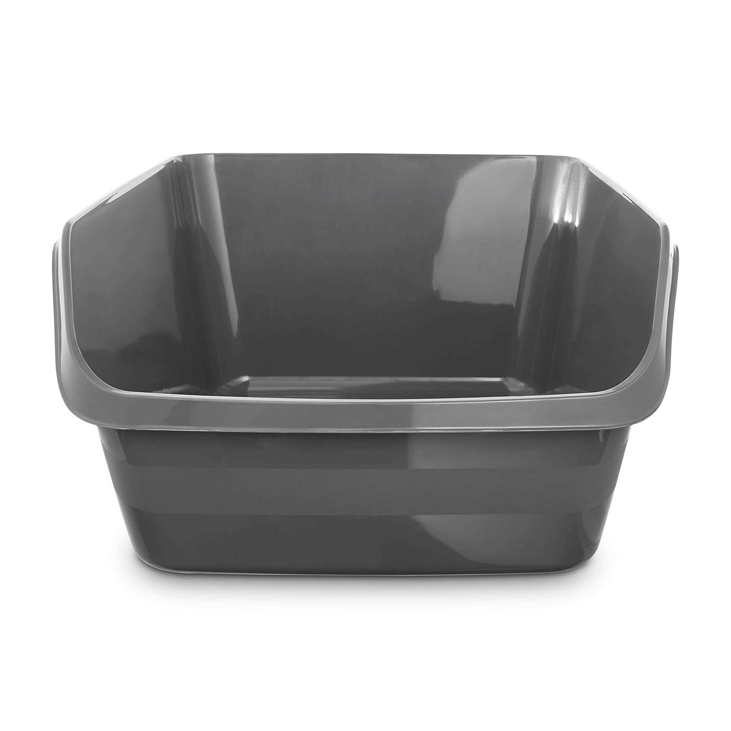 So Phresh Charcoal Shatter Shield High-Back Cat Litter Box - Pet Supplies online store
