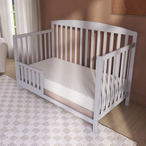 Dream On Me Baby Zzz 5” Crib Mattress, GREENGUARD Gold & JPMA Certified, Water-Resistant Sleep Surface, Machine Washable Cover, Fits Standard Cribs & Toddler Beds