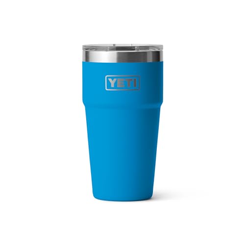 YETI Rambler 20 oz Stackable Tumbler, Stainless Steel, Vacuum Insulated with MagSlider Lid