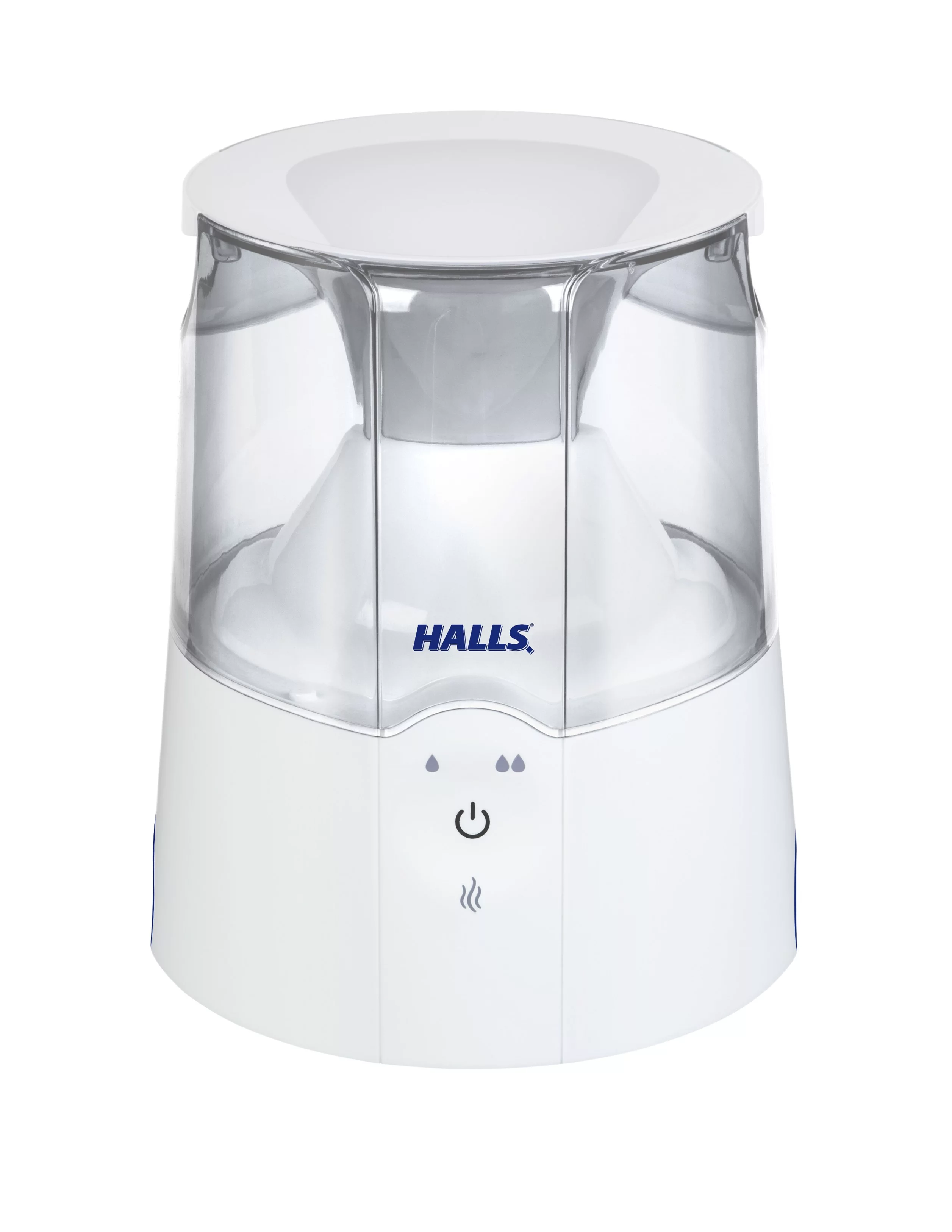 Crane x HALLS® 2-in-1 0.5 Gal. Warm Mist Humidifier & Steam Inhaler