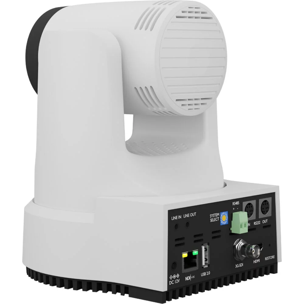 2 x PTZOptics Move 4K SDI/HDMI/USB/IP PTZ Camera with 12x Optical Zoom (White) (PT12X-4K-WH-G3)