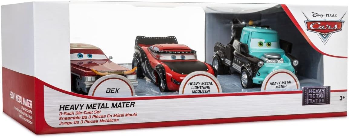 Disney Pixar Heavy Metal Mater 3-Pack Die-Cast Set
