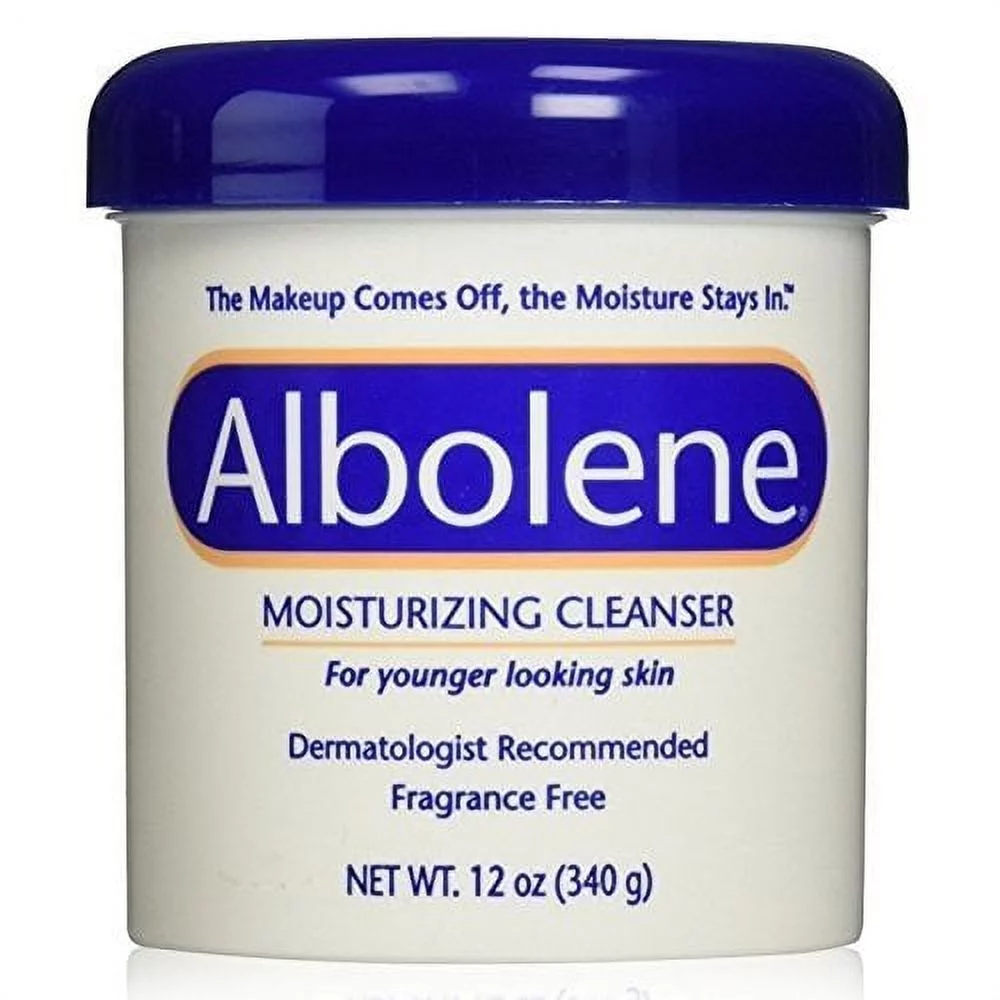 4 Pack - Albolene Moisturizing Cleanser 12oz Each
