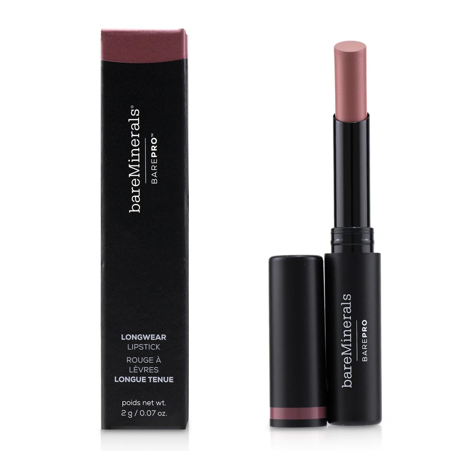 BareMinerals BarePro Longwear Lipstick - # Petal  2g/0.07oz