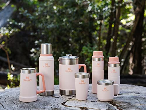 Stanley Stay-Chill Beer Stein 24 oz | Heavy Duty Big Grip Handle | Beer Tumbler Drink Cup, Holds 2 Cans | Insulated Stainless Steel Party Mug | BPA-Free | Azure