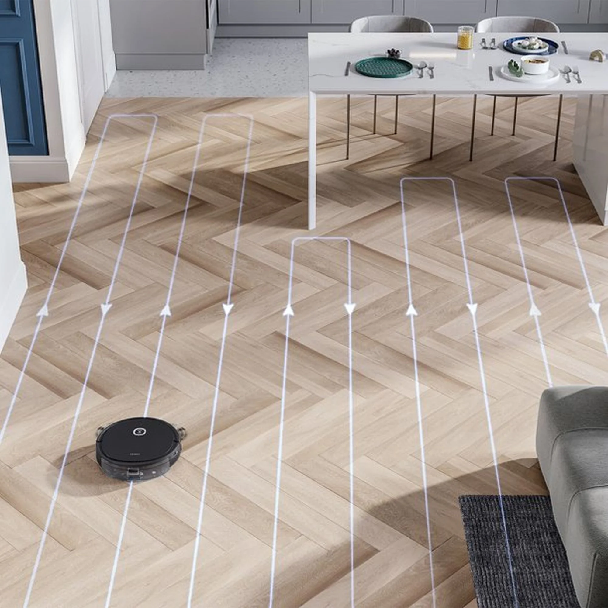 ECOVACS DEEBOT U2SE Robot Vacuum Cleaner and Mop with WiFi & App