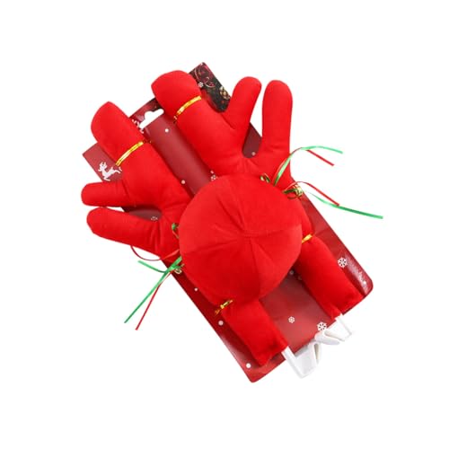 Premium Reindeer Car Kit Antlers, Nose, Auto Christmas Decorations, Premium Antlers Reindeer Kit for Cars, SUV, Vans, Trucks Windows & Grille, Universal Decor Car Accessories (Coffee)