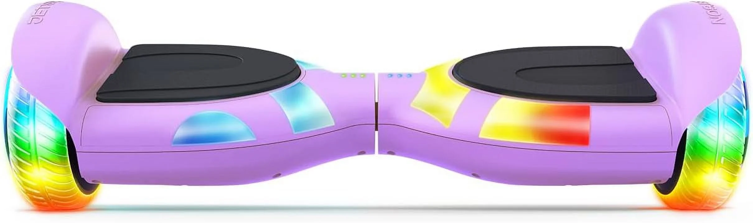 Open Box Jetson All Terrain Hoverboard with LED Light-up Wheels, Ages 12+ - PURPLE