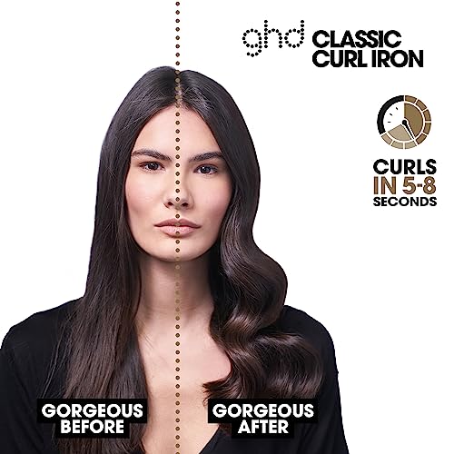 ghd Curve® Professional Hair Curling Irons & Wands | Soft Waves, Classic and Tight Curls | 0.5 –1.5 Inch Barrels’ | 365ºF Styling Temp Preventing Heat Damage + Auto Sleep Mode