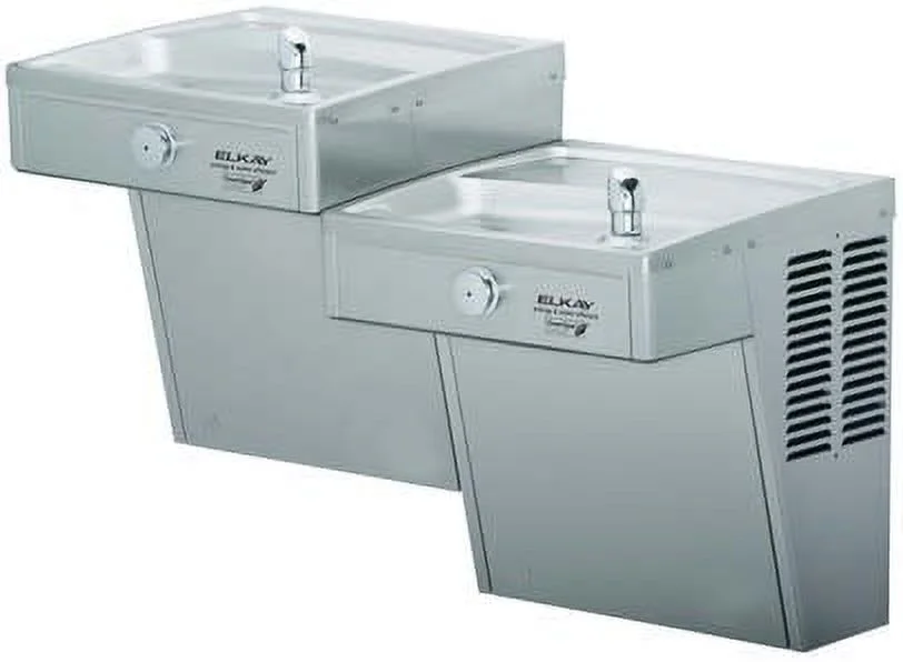 Elkay Lvrcgrntl8fc 8 Gph Greenspec Wall Mount High Efficiency Bi-Level Water Cooler -