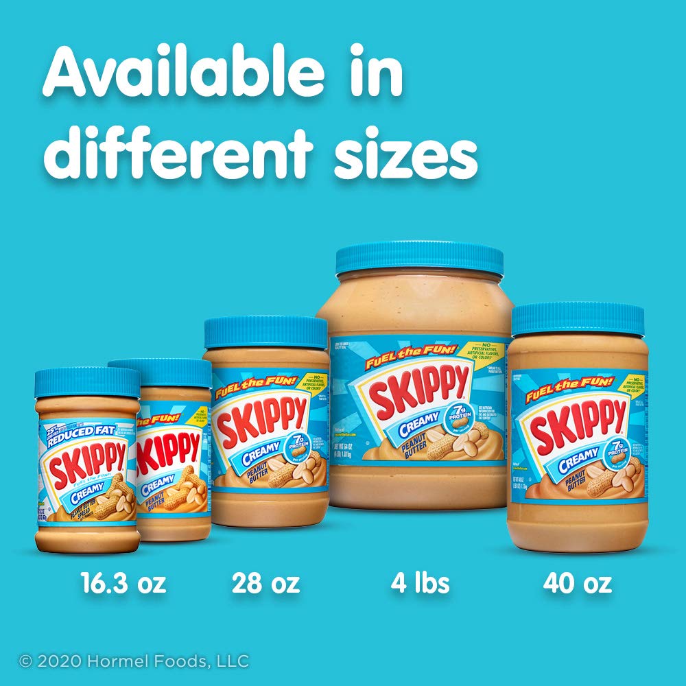 SKIPPY Creamy Peanut Butter, 64 Ounce