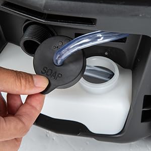 LawnMaster LT506-2000A Electric Pressure Washer 13 Amp 1.4 GPM 2300 Max PSI with Foam Bottle CSA Certified