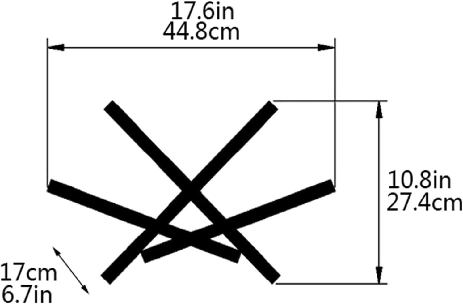 Bookshelf Bookcase Creative X Design Desk Bookshelf Simple Small Bookshelf Oak Desk Display Stand, Bookshelf