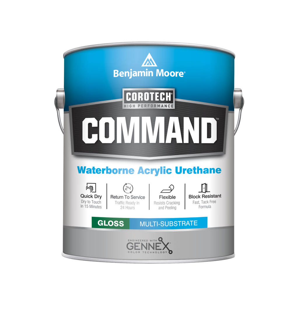 Corotech Command V390 Waterborne Acrylic Urethane Gloss - Bucket (5 Gallons) Tint-able Base for Pastel Colors / Color Code